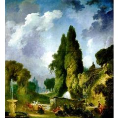Blindman’s Buff Painting Reproduction