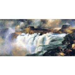 Shoshone Falls on the Snake River Painting Reproduction