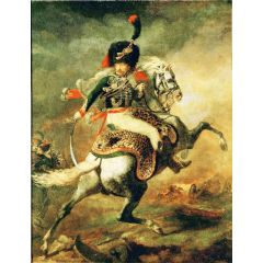 The Charging Chasseur Painting Reproduction