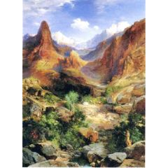 Bright Angel Trail Painting Reproduction