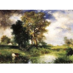 The Passing Storm Painting Reproduction