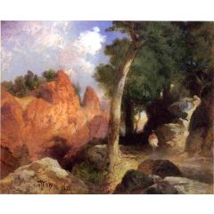 Canyon of the Clouds Painting Reproduction