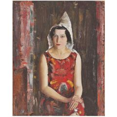 Girl from California Painting Reproduction