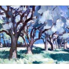 Trees, Antibes Painting Reproduction