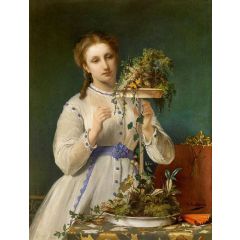 The Yellow Butterfly Painting Reproduction