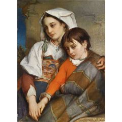 Sisters Painting Reproduction
