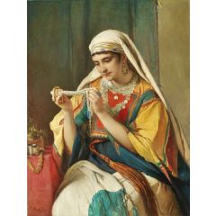 The Pearl Necklace Painting Reproduction