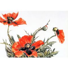 Red Poppies Painting Reproduction