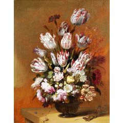 Still life with flowers Painting Reproduction