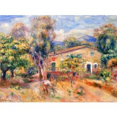 The Farm at Collettes, Cagnes Painting Reproduction