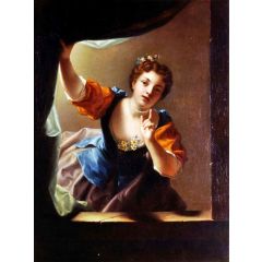 L’indiscrète Painting Reproduction