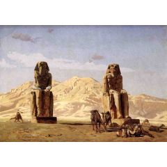 Memnon and Sesostris, (study) Painting Reproduction