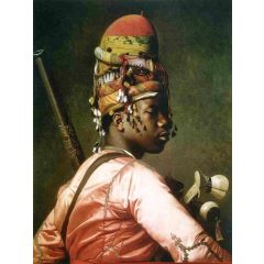 Black Bashi-Bazouk Painting Reproduction