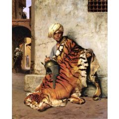 Pelt Merchant, Cairo Painting Reproduction