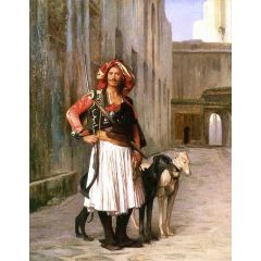 Arnaut from Cairo Painting Reproduction