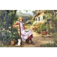 In the Garden Painting Reproduction