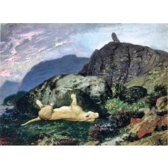 Spring in Arabia, study Painting Reproduction