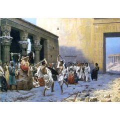 Pyrrhic Dance Painting Reproduction