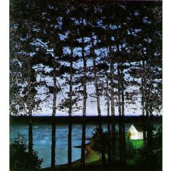 Fisherman’s cottage Painting Reproduction