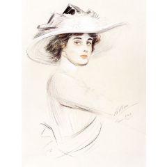 Portrait of a Woman Painting Reproduction