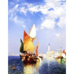 The Grand Canal, Venice Painting Reproduction