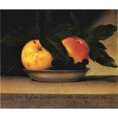 Apples and Fox Grapes Painting Reproduction