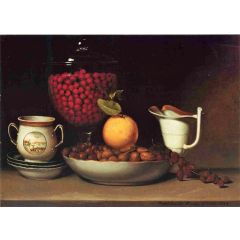 Still Life, Strawberries, Nuts, &c. Painting Reproduction