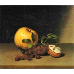 Still Life with Cake Painting Reproduction