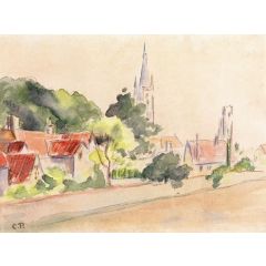 All Saint’s Church, Beulah Hill Painting Reproduction