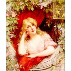 Morning Glories Painting Reproduction