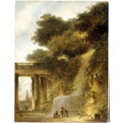 The Cascade Painting Reproduction