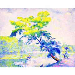 Leaning Tree(also known as Rower) Painting Reproduction