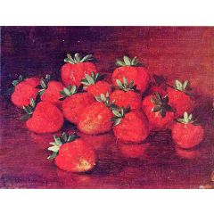 Strawberries Painting Reproduction
