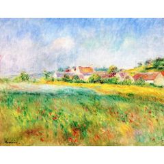 The Village of Bonnecourt Painting Reproduction