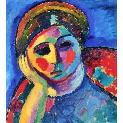 The Thinking Woman Painting Reproduction