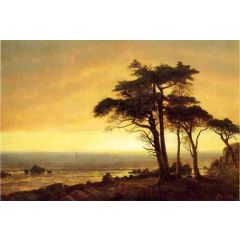 California Coast Painting Reproduction