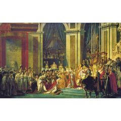 The Coronation of Napoleon and Josephine Painting Reproduction