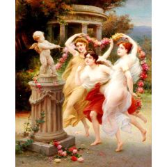 The Spring Dance Painting Reproduction