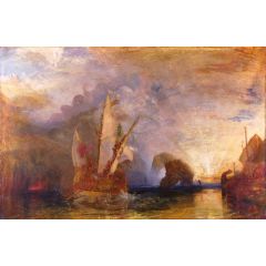 Ulysses Deriding Polyphemus, Homer’s Odyssey Painting Reproduction
