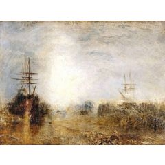 Whalers (Boiling Blubber) Entangled in Flaw Ice Painting Reproduction