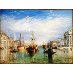 Venice, from the Porch of Madonna della Salute Painting Reproduction
