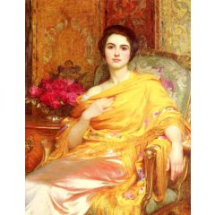 Portrait Of Elsa Painting Reproduction