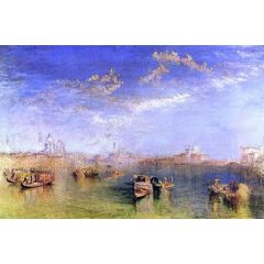 Giudecca, la Donna della Salute and San Georgio Painting Reproduction