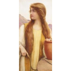 Rachel at the Well Painting Reproduction