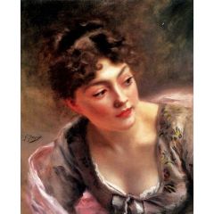 A Quick Glance Painting Reproduction