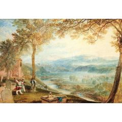 Kirkby Lonsdale Churchyard Painting Reproduction