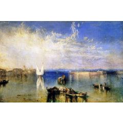 Venice, Campo Santo Painting Reproduction