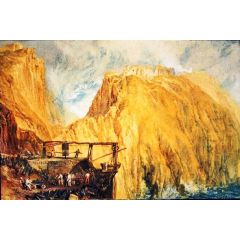 Tintagel Castle, Cornwall Painting Reproduction