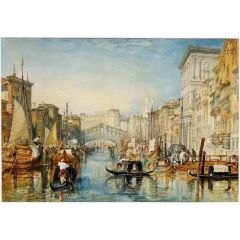 Venice: The Rialto Painting Reproduction