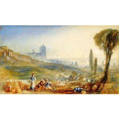 Brussels, A Distant View Painting Reproduction